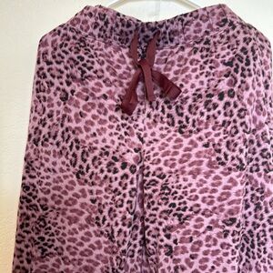 Cacique Sleep Purple Cheetah Animal Print PJ Pants size 22/24